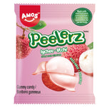 Amos Peelerz Assorted Fruit Peelable Gummy Candy, 1.02 kg