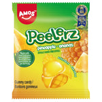 Amos Peelerz Assorted Fruit Peelable Gummy Candy, 1.02 kg