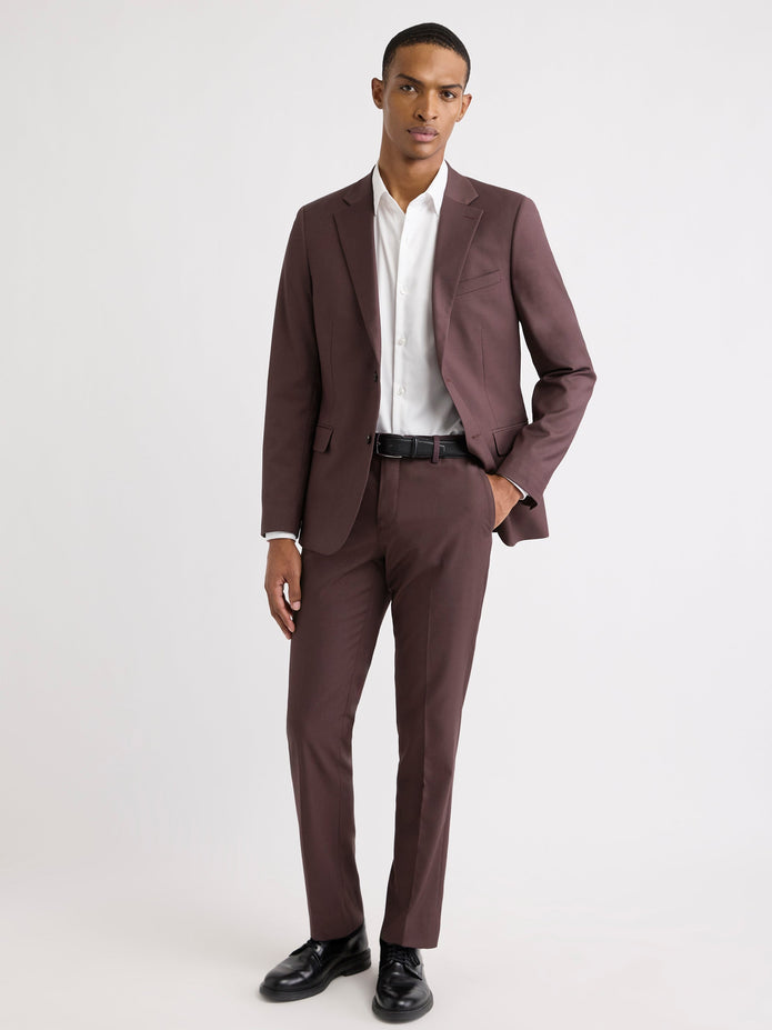 Slim-Fit Lavender Suit Pant