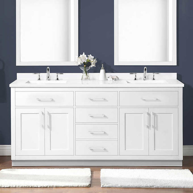 OVE Alonso 72 in. Double Vanity