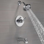 Delta Becker Monitor 14 Series Single Handle Tub and Shower Faucet
