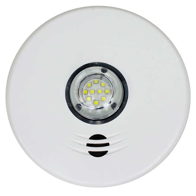Kidde Hardwired Integrated Talking Smoke Alarm with LED Strobe Light, 3-pack