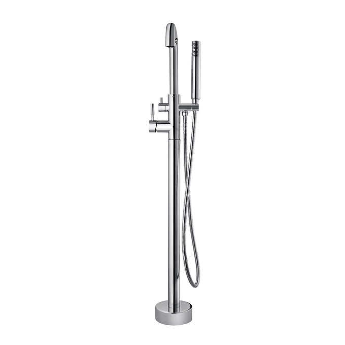 OVE Mikhail Freestanding Bathtub Faucet with Hand Shower
