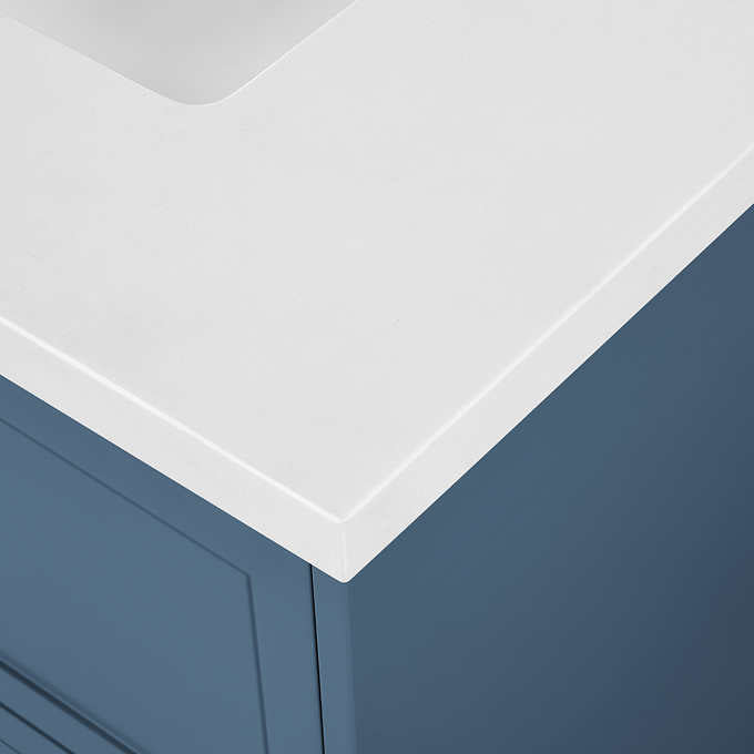 OVE Decors Colin 60 in. Vanity With White Quartz Top