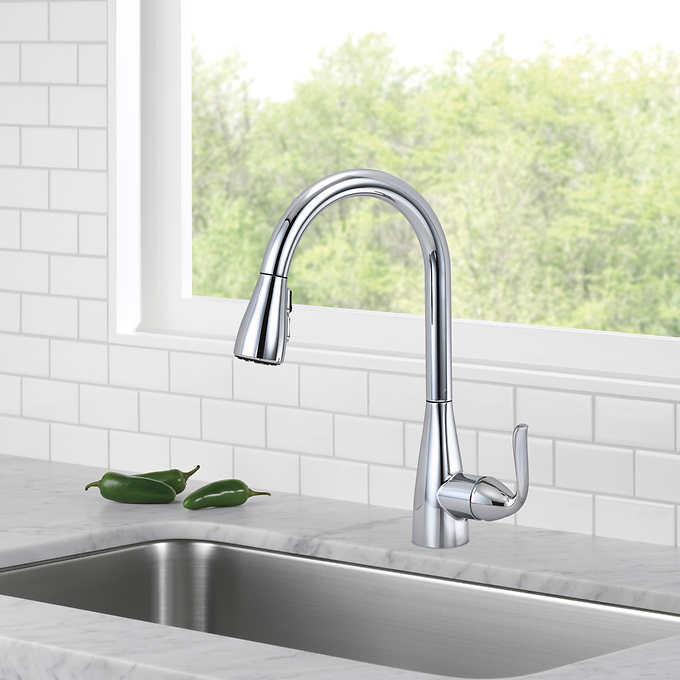 Delta Grenville Single Handle Pull Down Kitchen Faucet