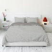 Swiss Collection 3-piece Reversible Duvet Cover Set