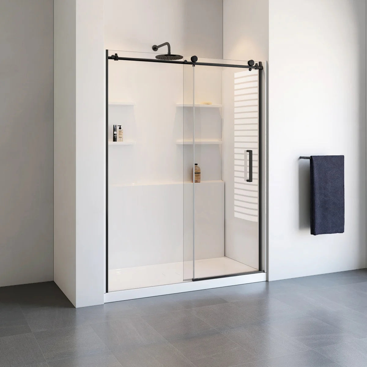 Appollo Lauren 60 in. Alcove Shower Kit