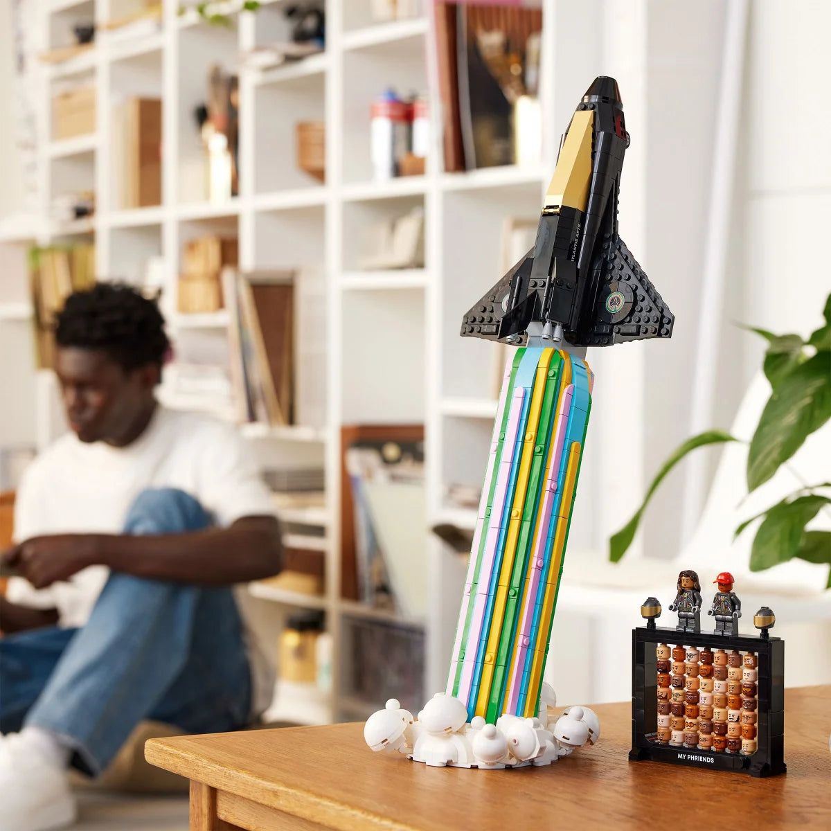 LEGO Icons Over the Moon with Pharrell Williams Building Kit