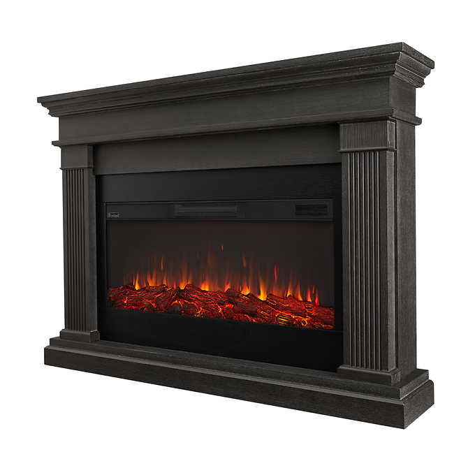 Real Flame Beau Mantel Electric Fireplace