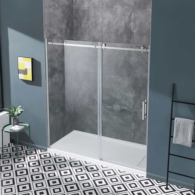 OVE Decors Kelsey 72 in. Sliding Glass Shower Door with Hardware