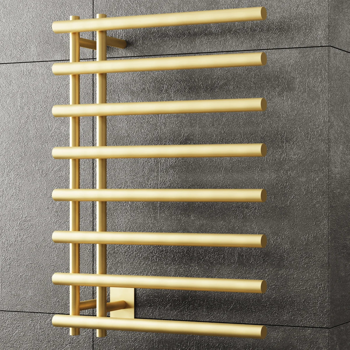 Paris Mirror Leto 8 Bar Heated Towel Warmer