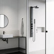 VIGO Sutton 4-jet Shower Panel with Round Head and Hand Shower Wand