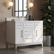Forestmade Barrington Vanity with Quartz Top in White