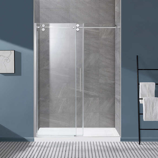 OVE Nova 60 in. Frameless Sliding Shower Door