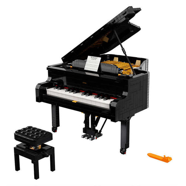 LEGO Ideas Grand Piano – with Bonus LEGO Botanical Collection: Orchid