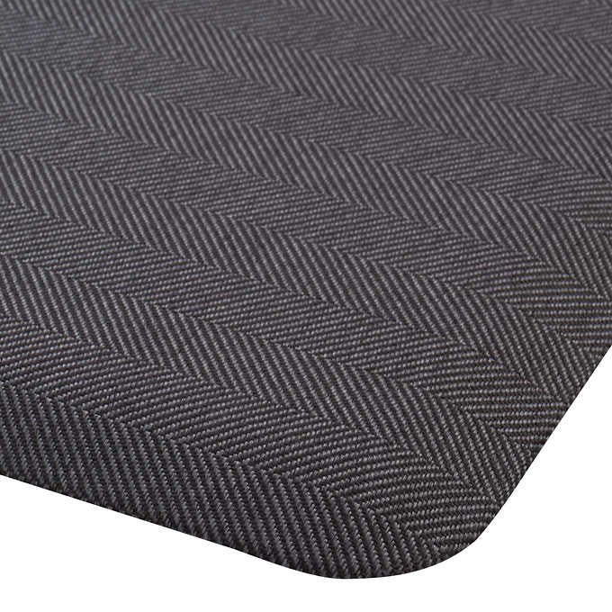 Viana Herringbone Collection Kitchen Mat