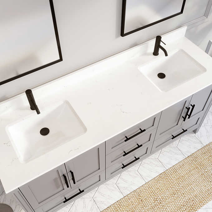 Studio Bathe Hudson 72 in. Double Vanity