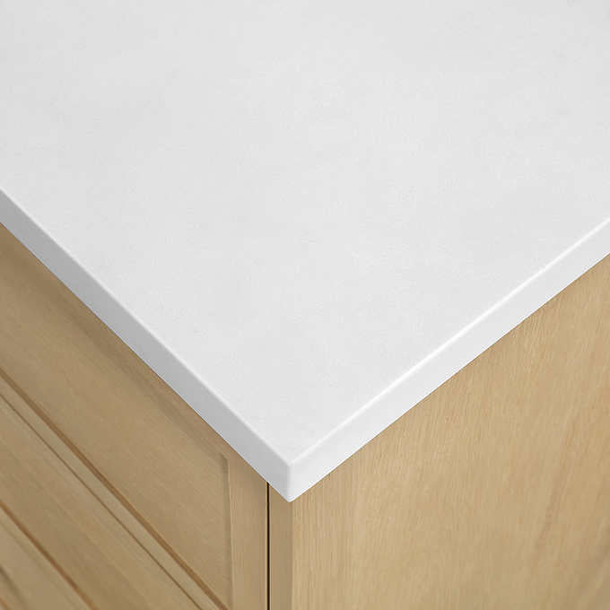 OVE Decors Colin 60 in. Vanity With White Quartz Top