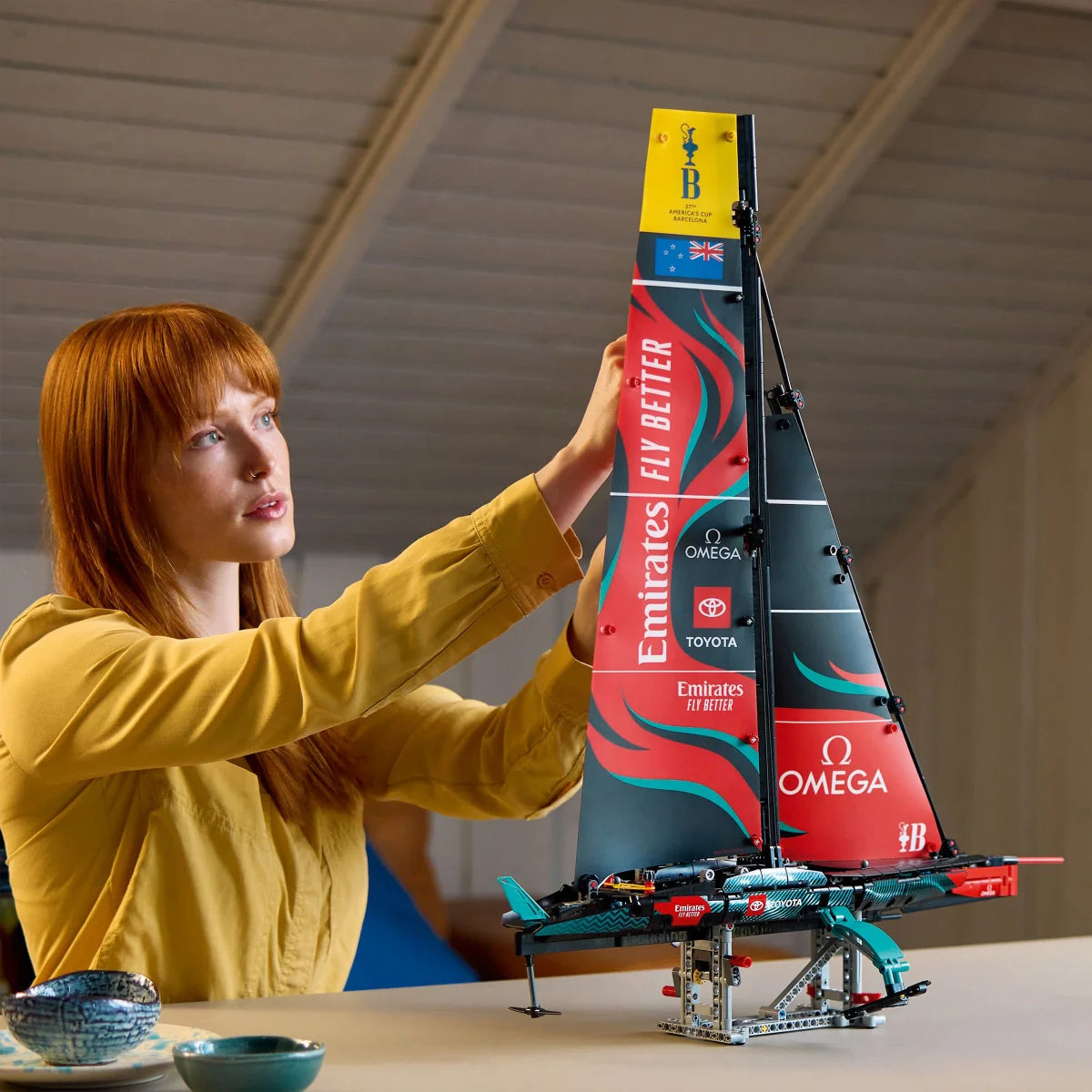 LEGO Technic Emirates Team New Zealand AC75 Yacht Building Set