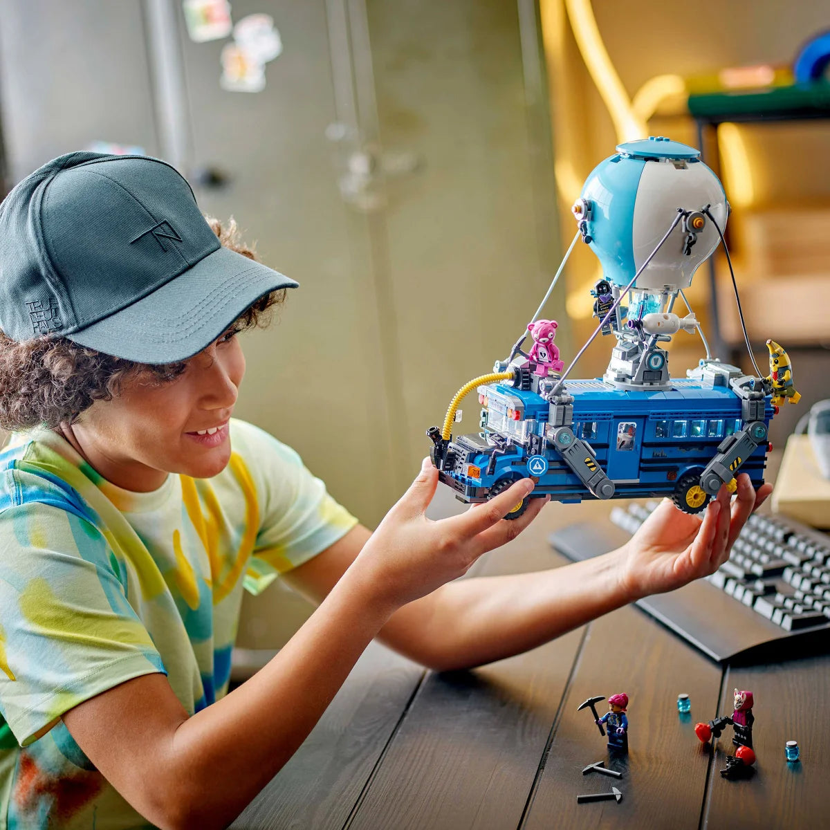 LEGO Fortnite Battle Bus Collectible Building Toy