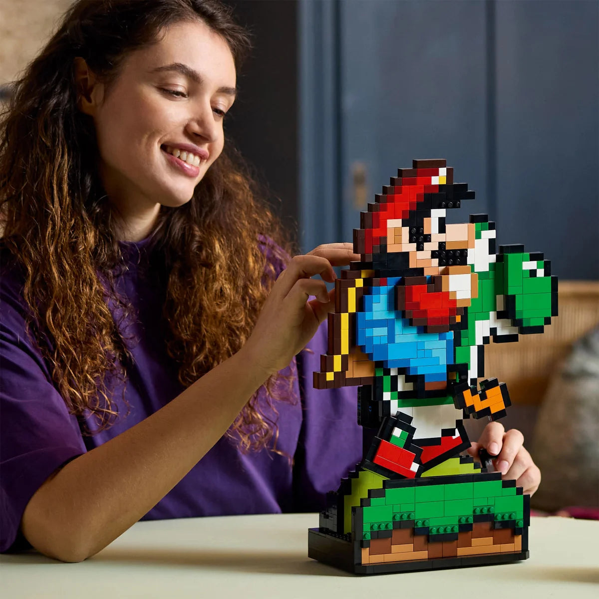LEGO Super Mario World: Mario & Yoshi Nintendo Figure