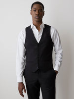Wool-Blend Suiting Vest