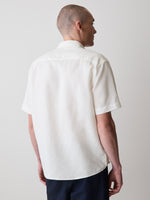 Short-Sleeve Linen Shirt