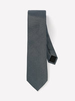 Solid Regular Textured Tie - Blue Mirage