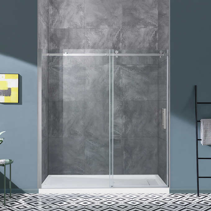 OVE Decors Kelsey 72 in. Sliding Glass Shower Door with Hardware