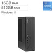 MSI PRO DP80 Desktop Computer, Intel Core i5-14400F - 16GB RAM, 512GB SSD