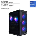 MSI Codex R2 Gaming Desktop, Intel Core i7-14700F - 32GB RAM, 2TB SSD, 8GB NVIDIA GeForce RTX 5060 Ti