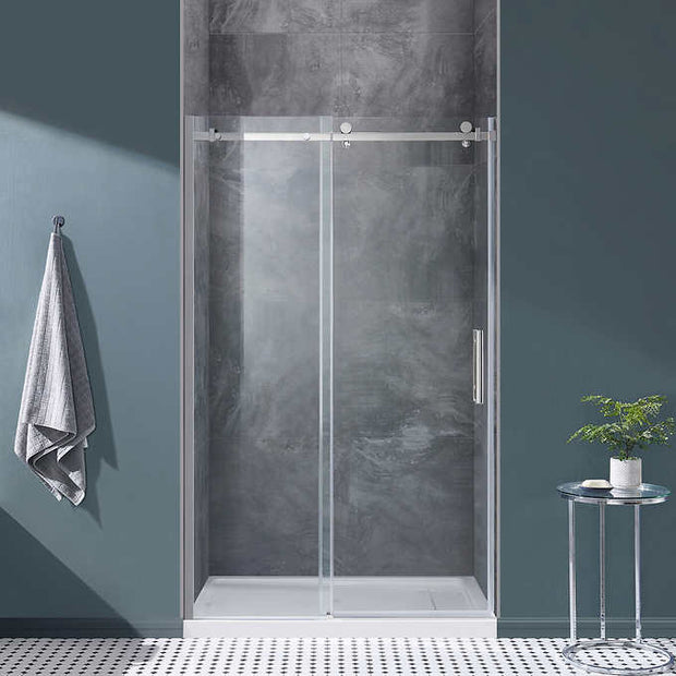 OVE Kelsey 48-in. 2-panel Sliding Glass Shower Door with Hardware