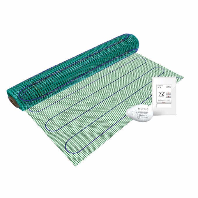 WarmlyYours TempZone 120 V Mesh Floor Heating Kit