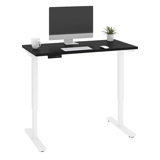 Bestar Viva Modern 120.9 (47.6 in.) Height Adjustable Desk