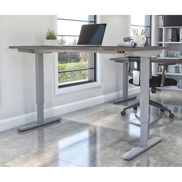 Bestar Upstand 74.9 cm × 150.6 cm (29.5 in. × 59.3 in.) Height-adjustable Desk