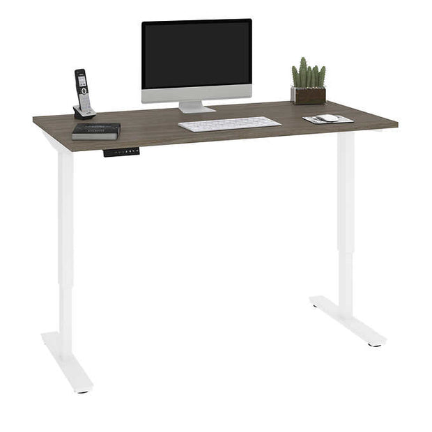 Bestar Viva Modern 150.6 (59.3 in.) Height Adjustable Desk