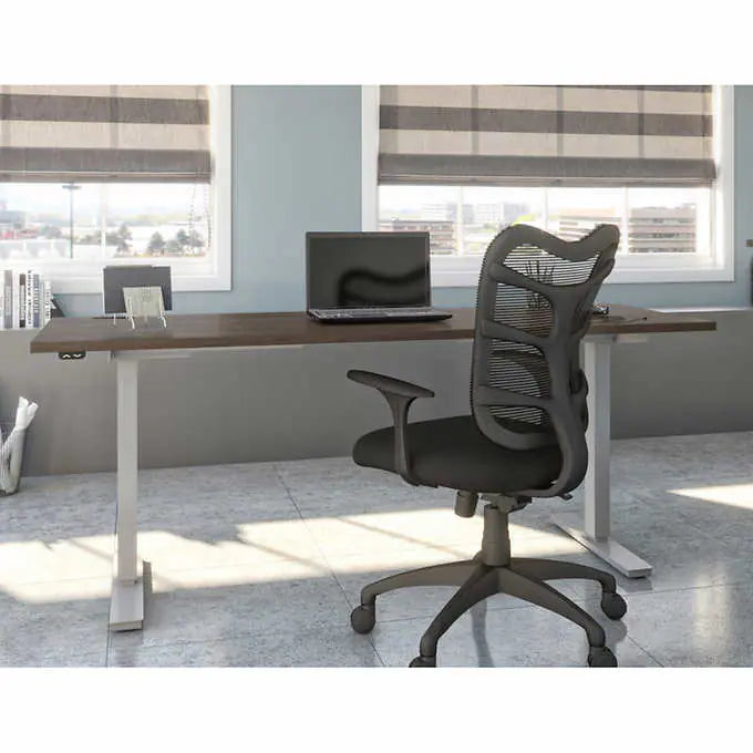 Bestar Upstand 72.39 cm × 182.88 cm (28.5 in. × 72 in.) Height-adjustable Desk