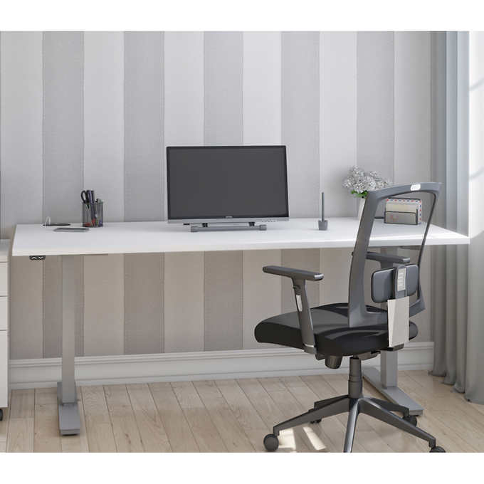 Bestar Upstand 72.39 cm × 182.88 cm (28.5 in. × 72 in.) Height-adjustable Desk