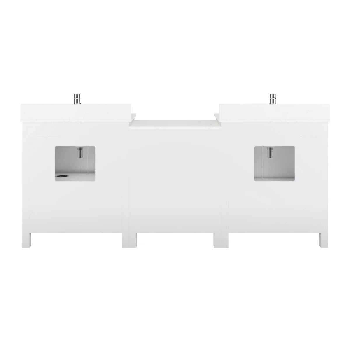 Studio Bathe Thomson Vanity with Power Bar, White