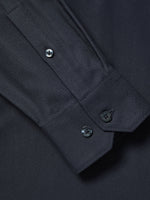 Slim Fit Knit-Like Solid Dress Shirt