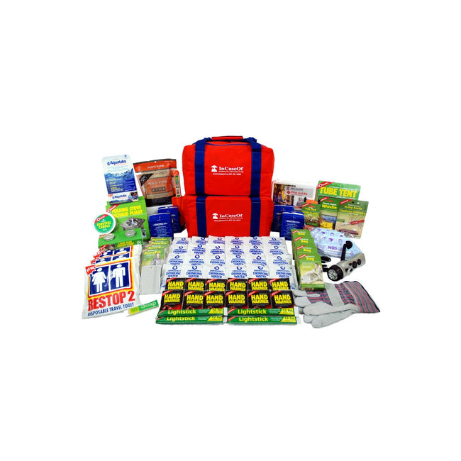 In Case Of - 4-person Deluxe 72 Hour Emergency Kit