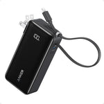Anker 10K Wireless Portable Charger with Built-In USB-C Cable