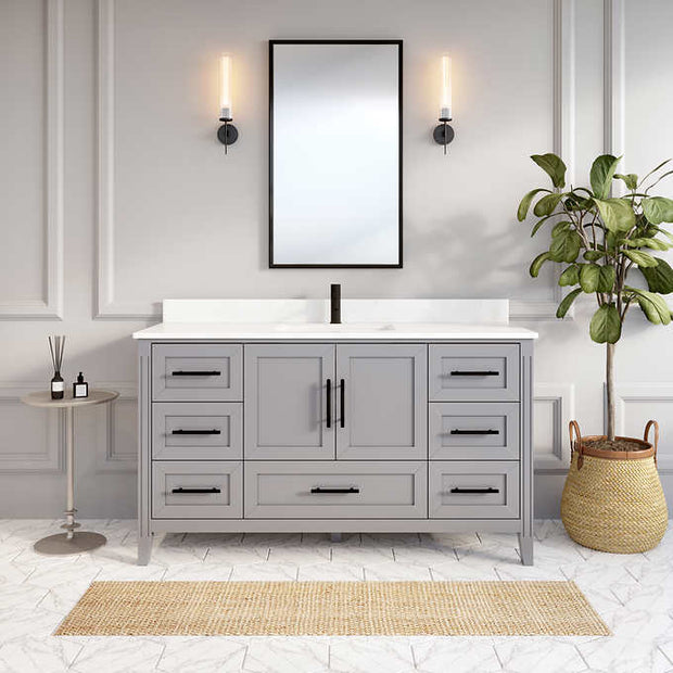 Studio Bathe Hudson 60 in. Single Vanity