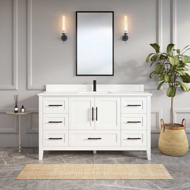 Studio Bathe Hudson 60 in. Single Vanity