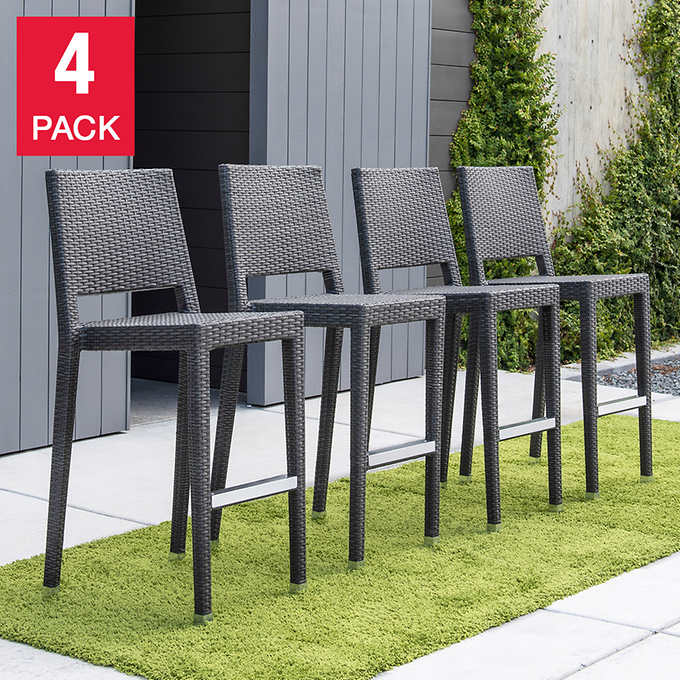 Niko 4-pack Patio Barstools