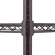 TRINITY 4-Tier Dark Bronze All Purpose Shelving Rack