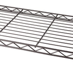 TRINITY 4-Tier Dark Bronze All Purpose Shelving Rack