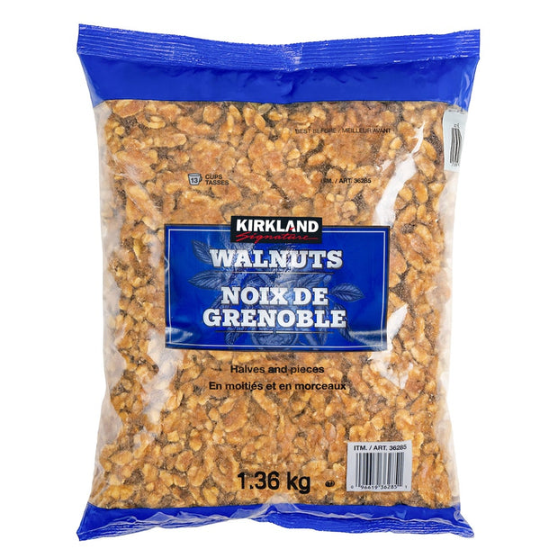 Kirkland Signature Shelled Walnuts, 1.36 Kg