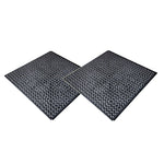 Ultralock Black Perforated Garage Tiles