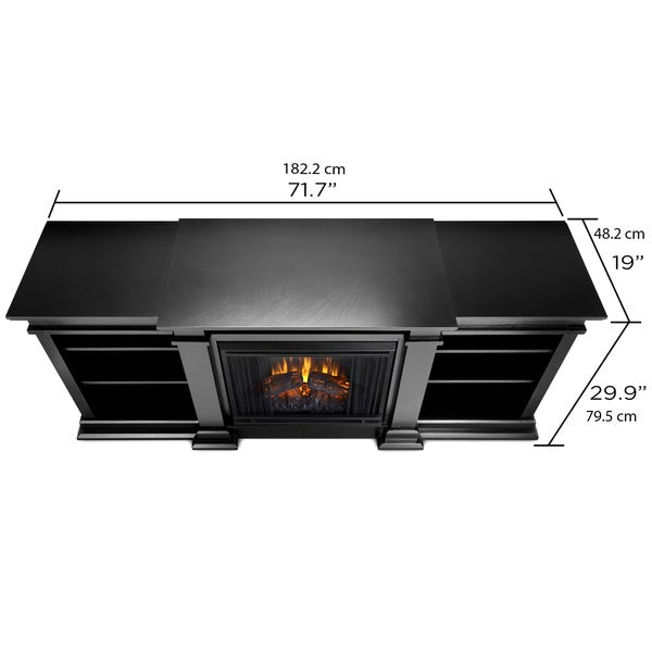 Real Flame Fresno 182.9 cm (72 in.) Media Console Fireplace